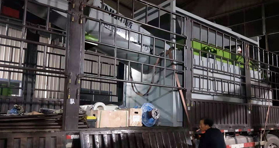 振動型砂石分離機(jī)發(fā)貨現(xiàn)場